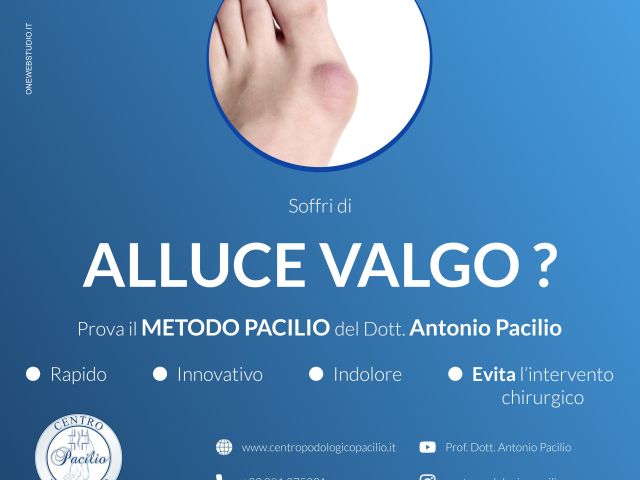 alluce valgo napoli