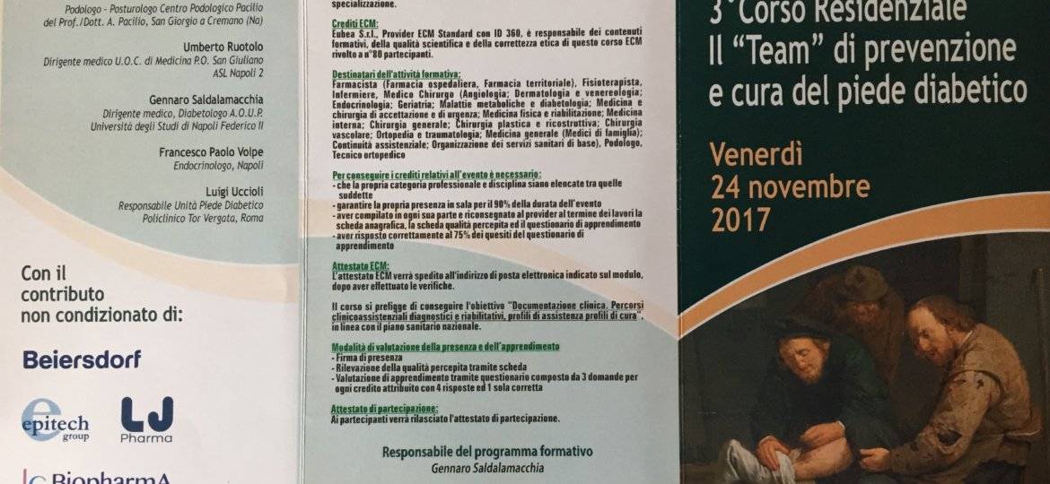 prevenzione piede diabetico napoli