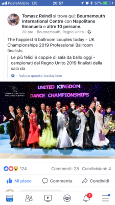 campionati danze standard napoli