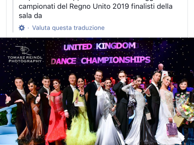 campionati danze standard napoli
