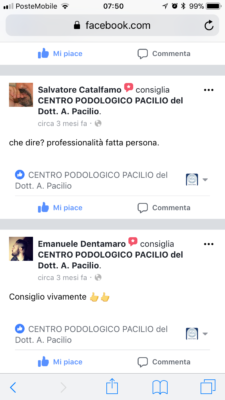 recensione Podologo e Posturologo Prof. Dr. Antonio Pacilio